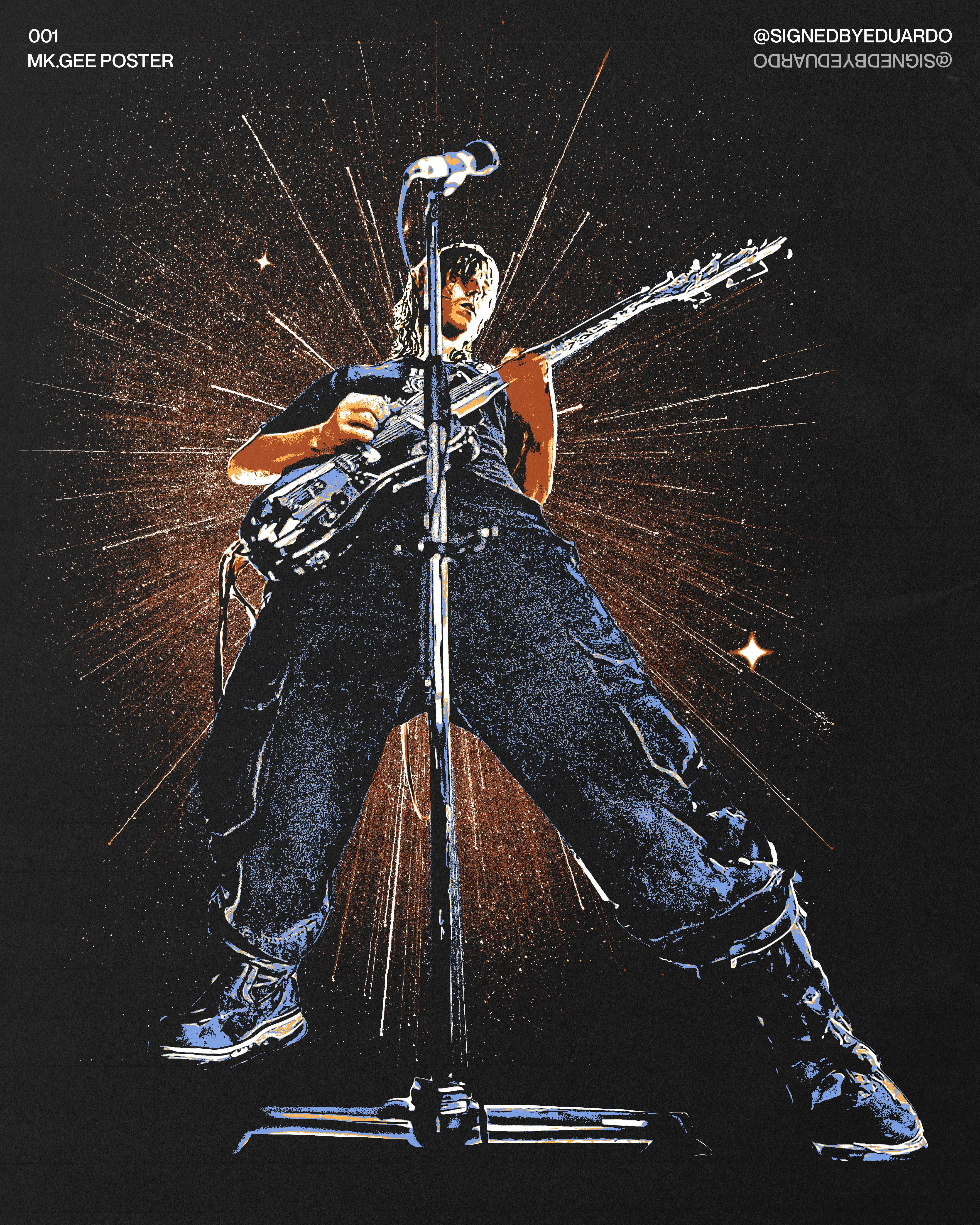 Mk.gee Poster & Vintage T-Shirt